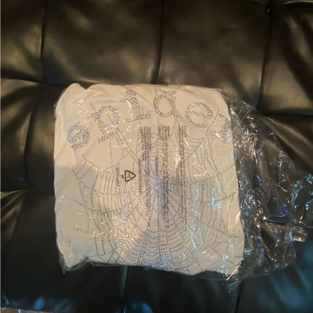 SP5DER RHINESTONE HOODIE